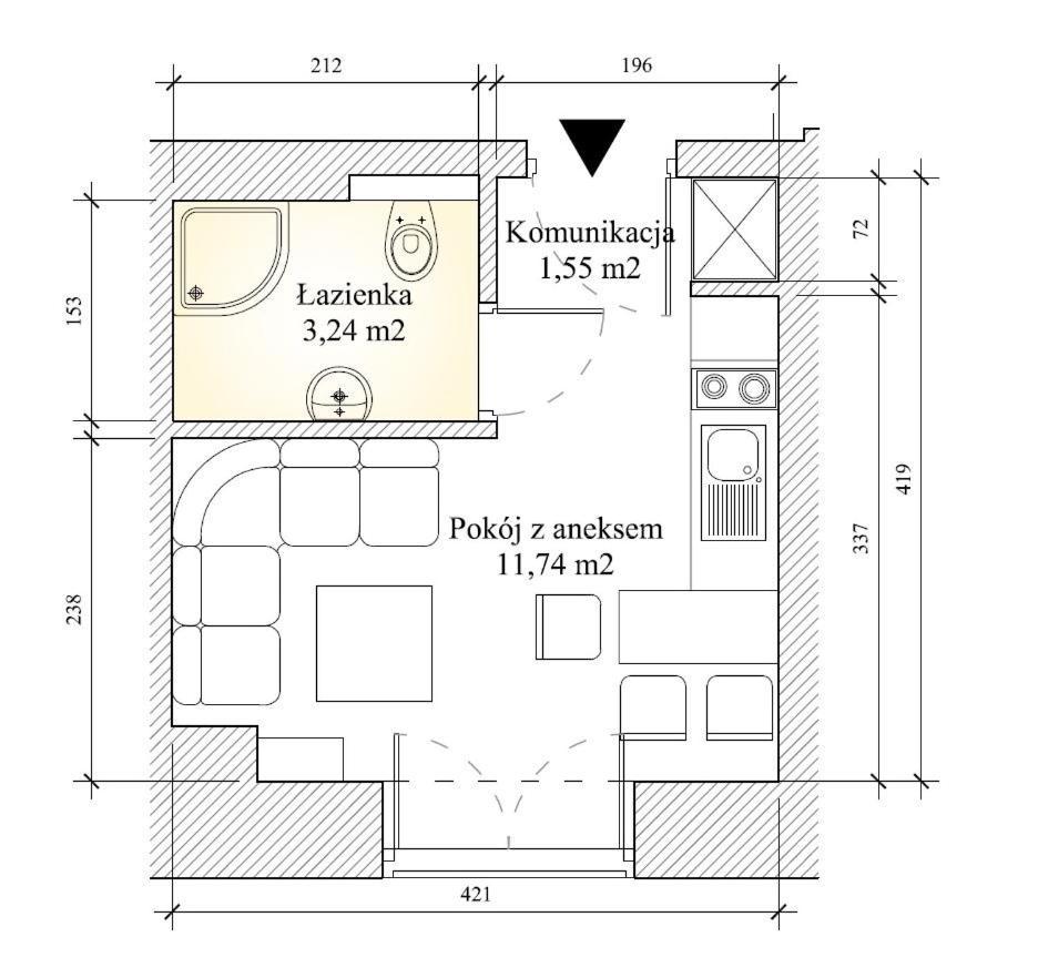 Villa Baltic Chalupy - Apartament Nr 1 Chałupy Exterior foto